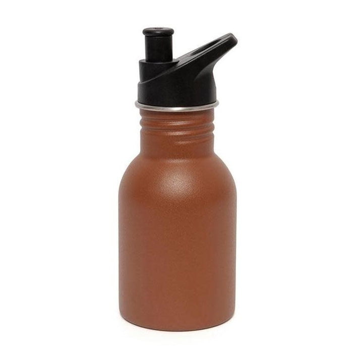 Stainless Steel Drinking Bottle - Baked clay
