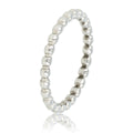 Ring Silber mit Kugeln