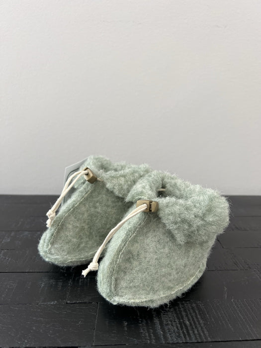 Norwegian Slippers - Baby - Green-gray