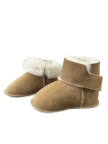 Slipper Sheepskin Leather - Baby - Cognac