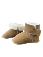 Slipper Sheepskin Leather - Baby - Cognac