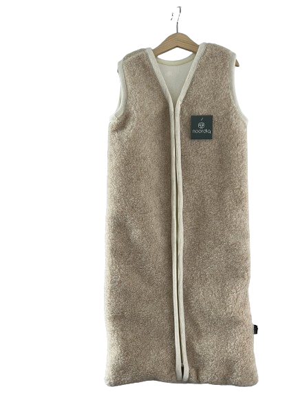 Schlafsack - Baby - 100 % Wolle Beige