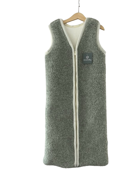 Schlafsack - Baby - 100 % Wolle Beige