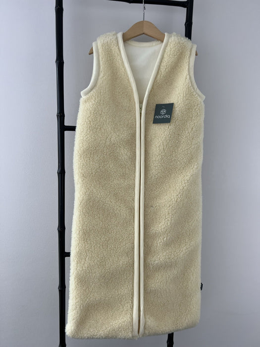 Schlafsack – Baby – 100 % Wolle, cremeweiß