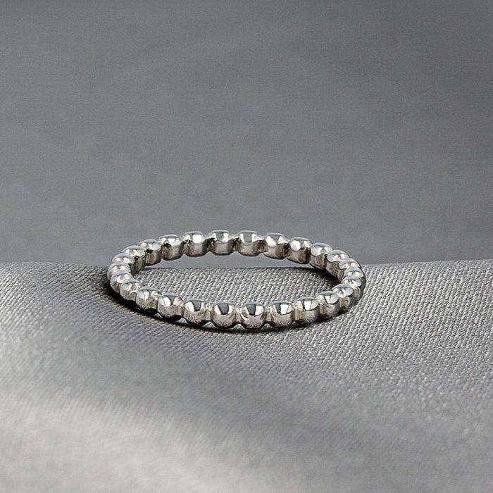 Ring Silver with balls