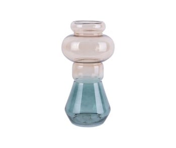 Vase Morgana 2 Farben - Dunkles Glas | Mittel