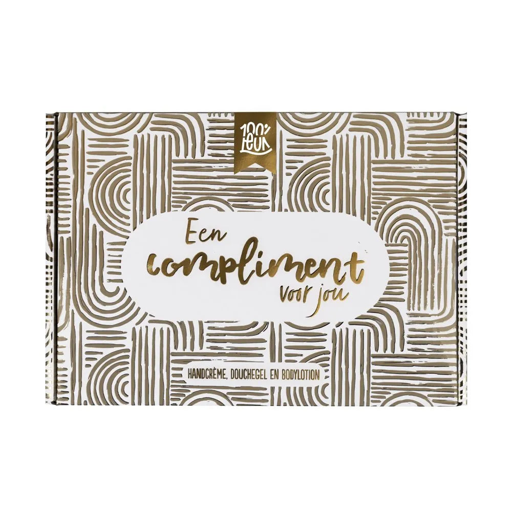 Brievenbuspakket – Compliment | 100% Leuk