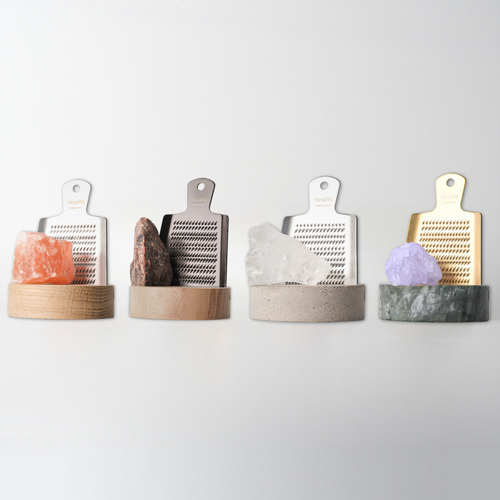 Zout met rasp (Walnoot standaard) | Rivsalt