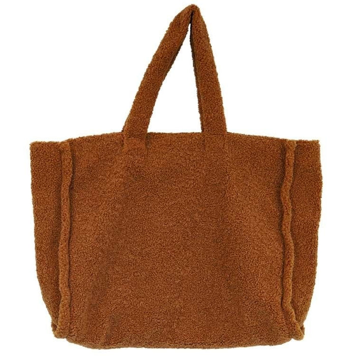 Bag - Teddy - 48x39x13cm - Leather Brown