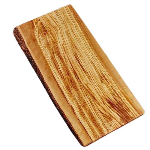 Cutting board Olive wood - Natural shape - 50cm x25cm x2.5cm