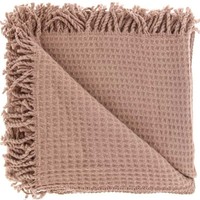 Plaid | Blanket - Selien - 150x200cm - Old Pink