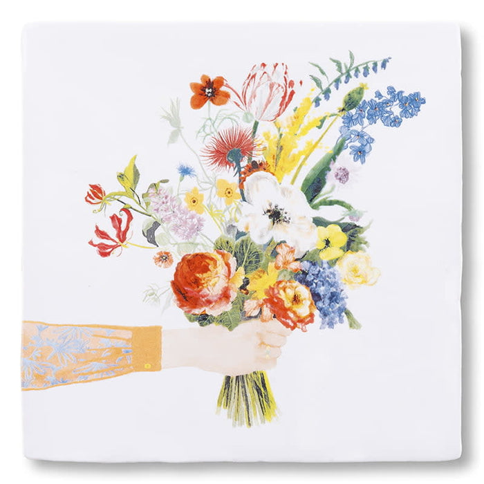 Flowers say it all | A flower for you | 10x10cm