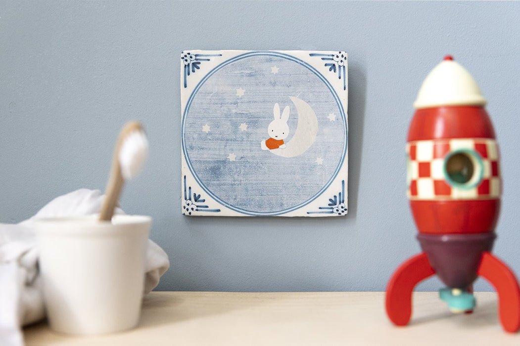 Miffy on the Moon | Miffy in the Moonshine | 10x10cm