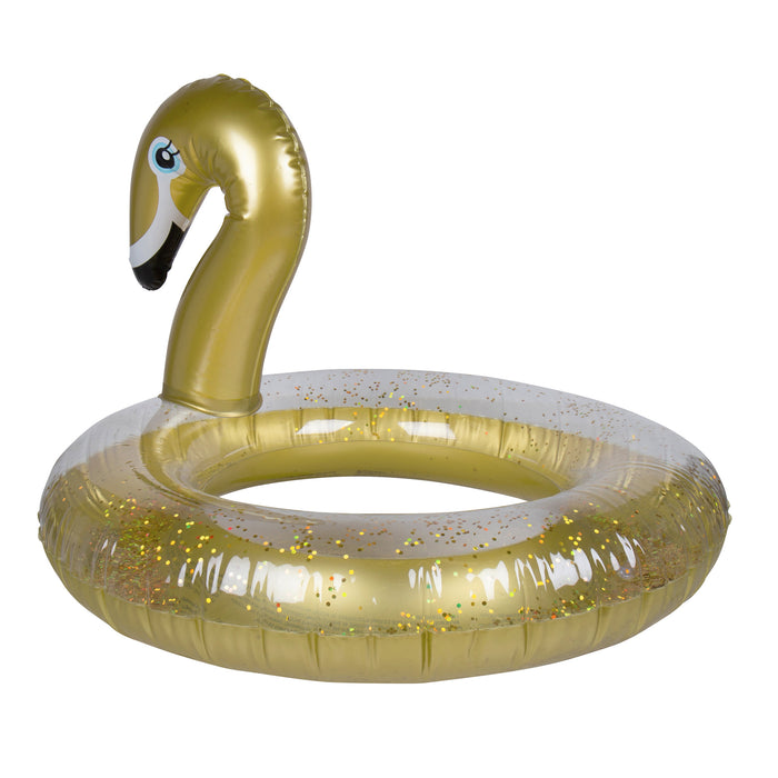 Swimming ring - Golden swan 70 cm