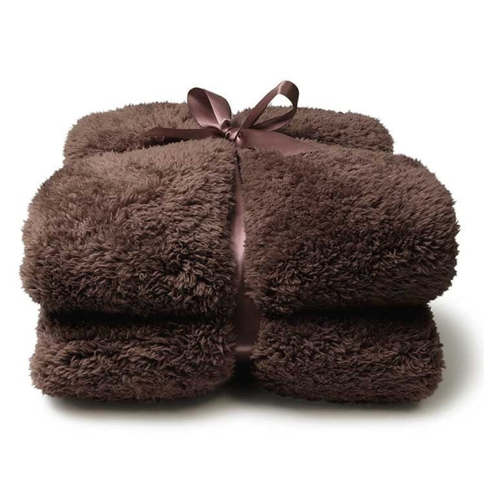 Plaid | Blanket - Teddy - 150x200cm - Taupe