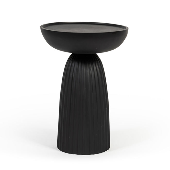 Design Kruk - Bijzettafel / Stool - Table Brons Ø 32 x 40 cm