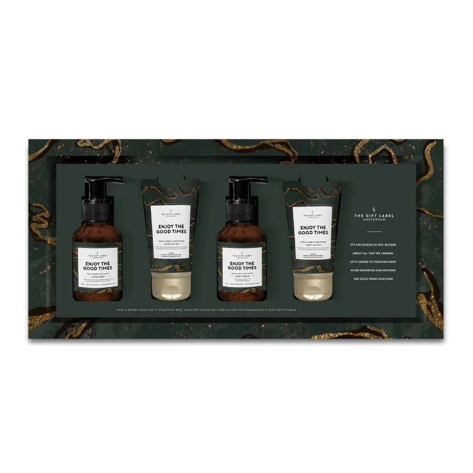 Luxe Giftbox Christmas - Enjoy the Goodtimes | The Gift Label