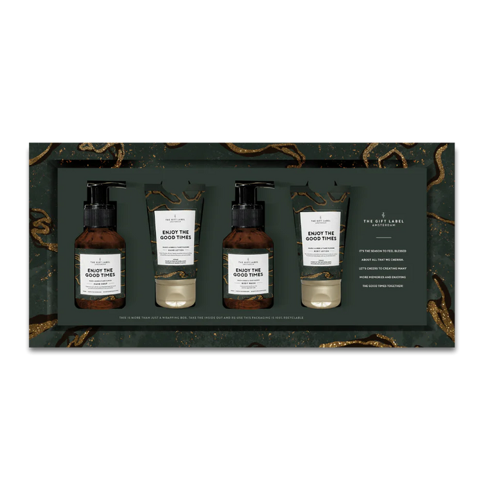 Luxe Giftbox Christmas - Enjoy the Goodtimes | The Gift Label