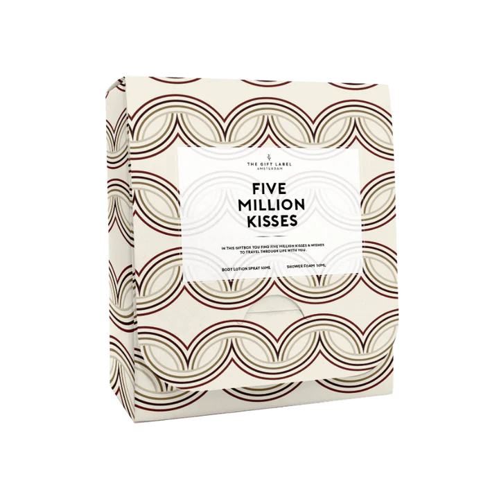 Travel Set voor Haar - Five Million Kisses | The Gift Label