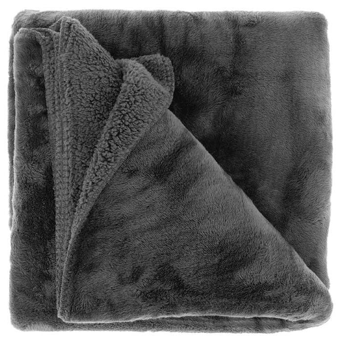 Plaid | Blanket - Torvah - 150x200cm - Dark Grey