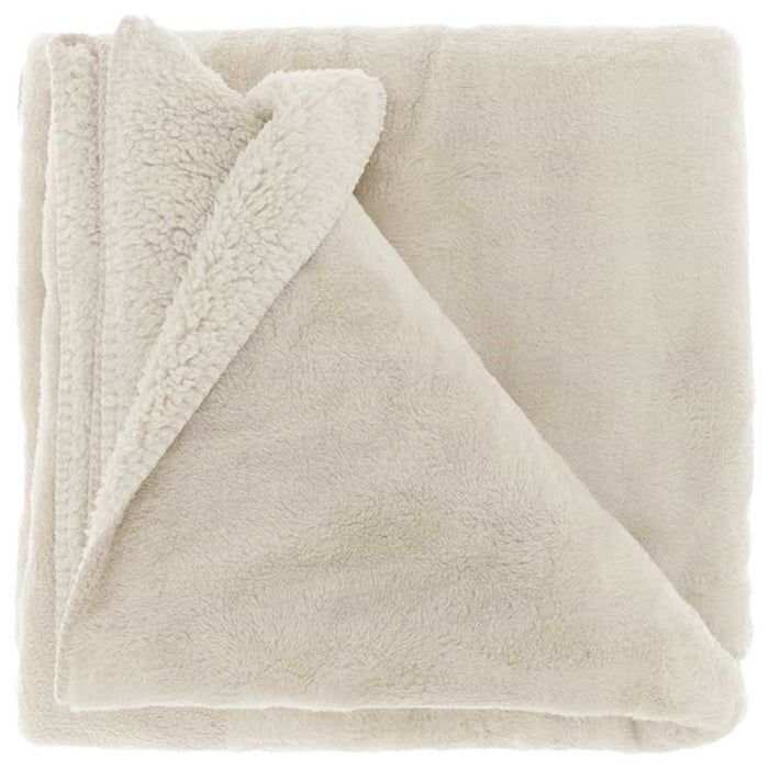 Plaid | Blanket - Torvah - 150x200cm - Dove White