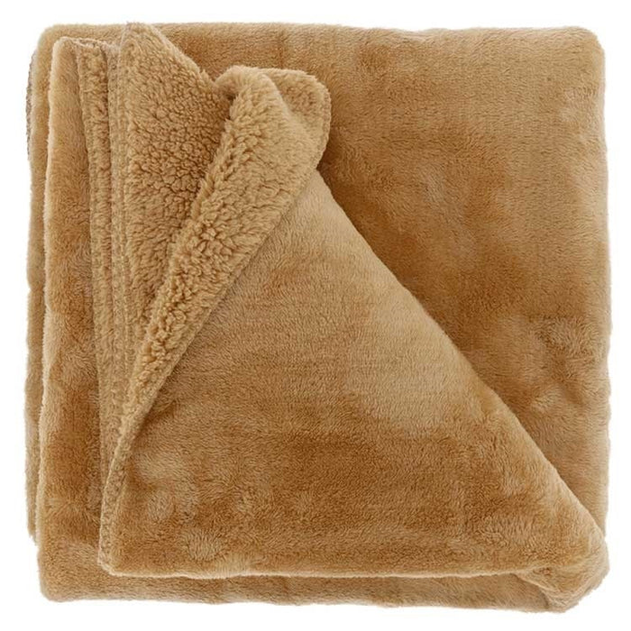 Plaid | Blanket - Torvah - 150x200cm - Sandstone