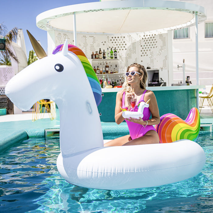 Inflatable Unicorn White XL