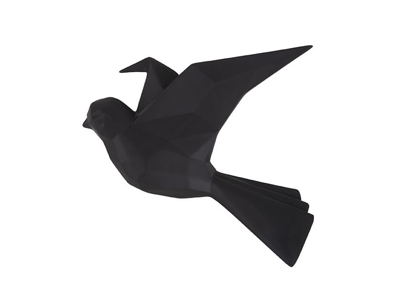 Wandhänger Origami Vogel klein 