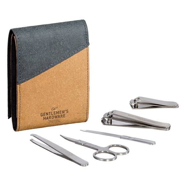 Manicure Set Recycled Leer