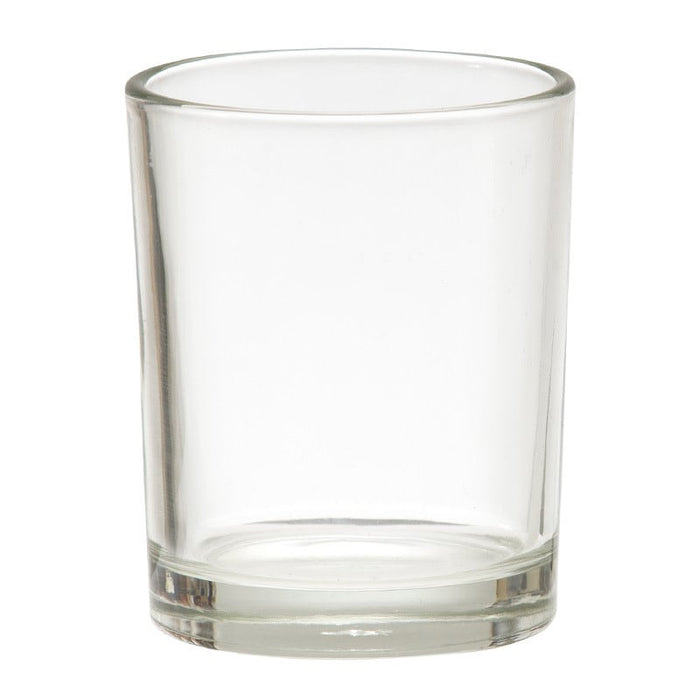 Votive glass straight clear