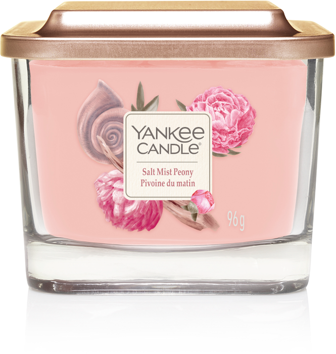 Salt Mist Peony Small Vessel | Yankee Candle