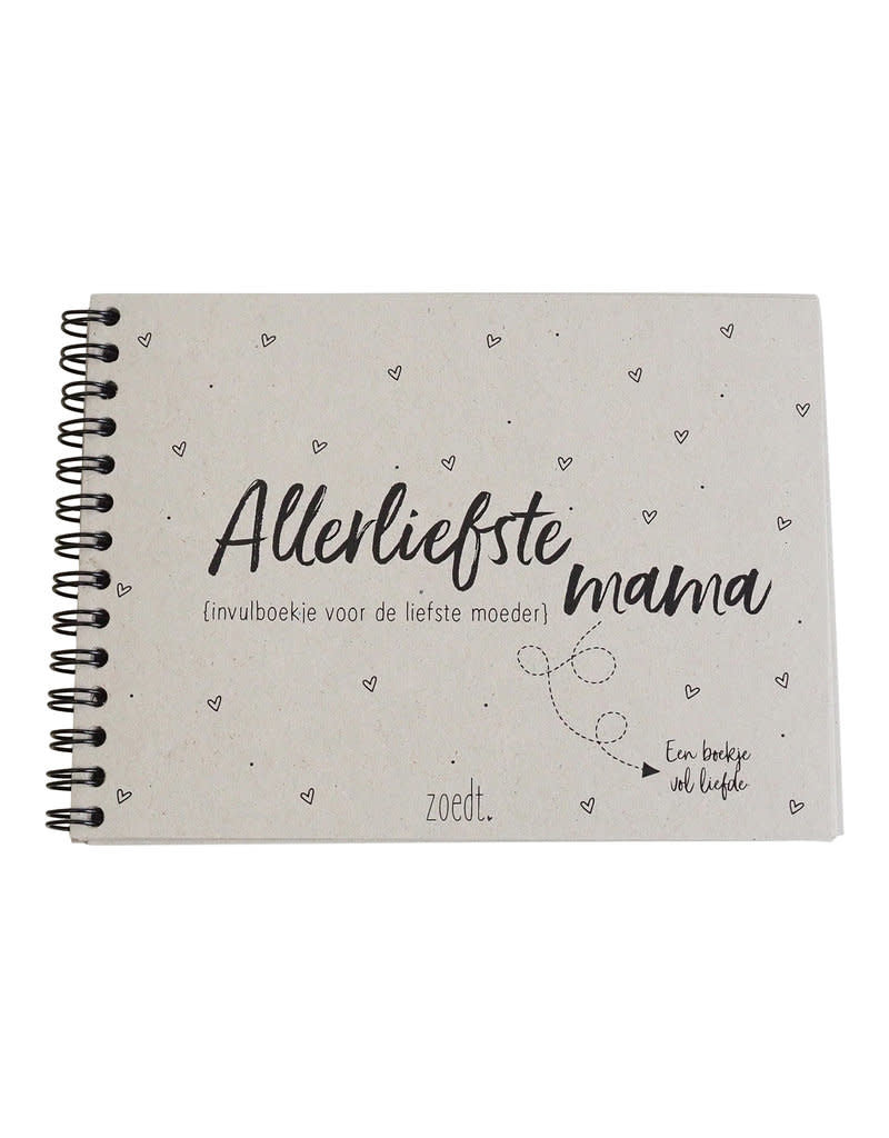 Invulboekje voor de allerliefste mama - Bijzondercadeau.nl