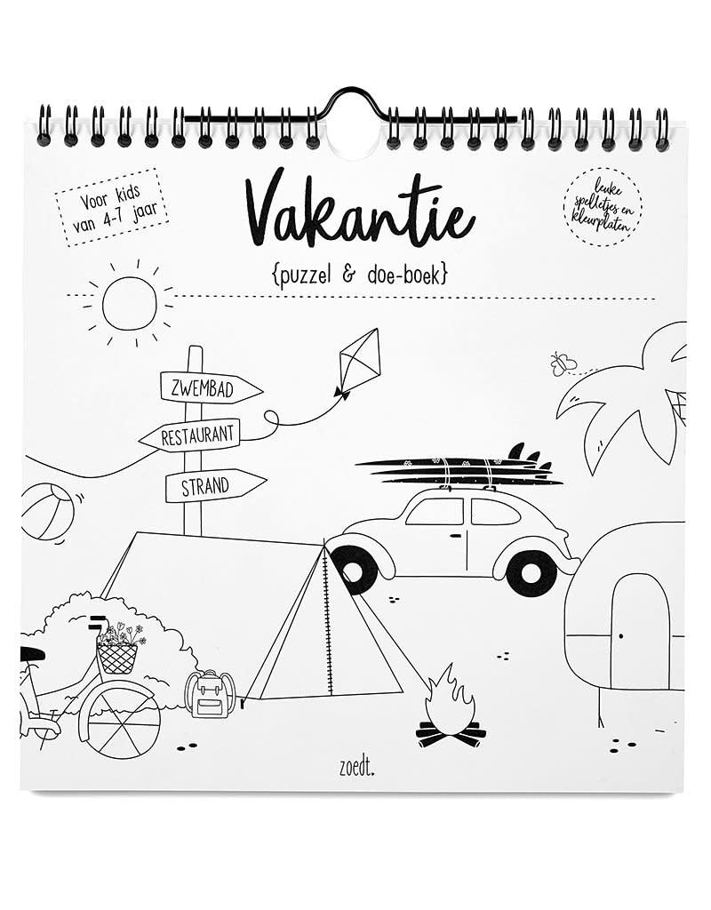 Zoedt Vakantie puzzel en doe-boek